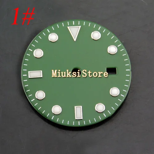 1 pcs 28.5mm watch sterile dials fit ETA 2836 2824 MINGZHU dg2813,DG3804 movement mens watch Watch Accessories