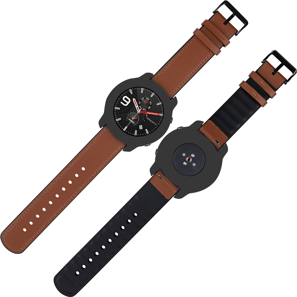 Watch Case TPU Silicone Cover Frame for Xiaomi Huami AMAZFIT GTR 47mm Smart Bracelet Protector Shell Replacement Cases