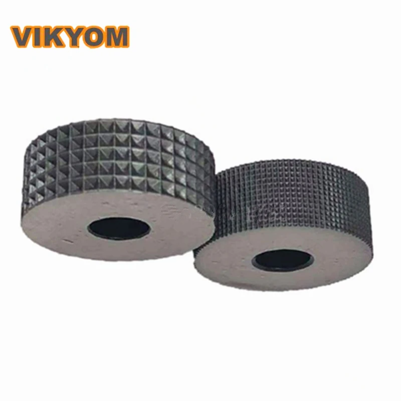 Concave pattern cross pattern knurling wheel Square grid pattern knurling wheel 20*8*6 P0.5-1.5 Embossing knife for lathe