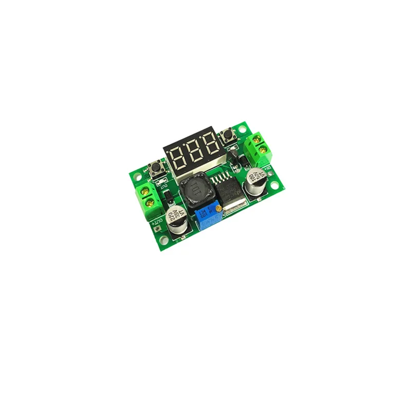 LM2596 DC Buck Step Down Power Converter Module DC/DC 4.0~40V To 1.25-37V Adjustable Voltage Regulator With LED Voltmeter