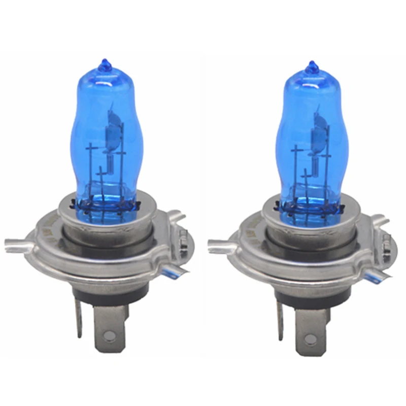 2pcs H4 100W/90W 12V HOD Xenon White 6000k Halogen Car Head Light Globes Bulbs Lamp H4 HOD Xenon Light