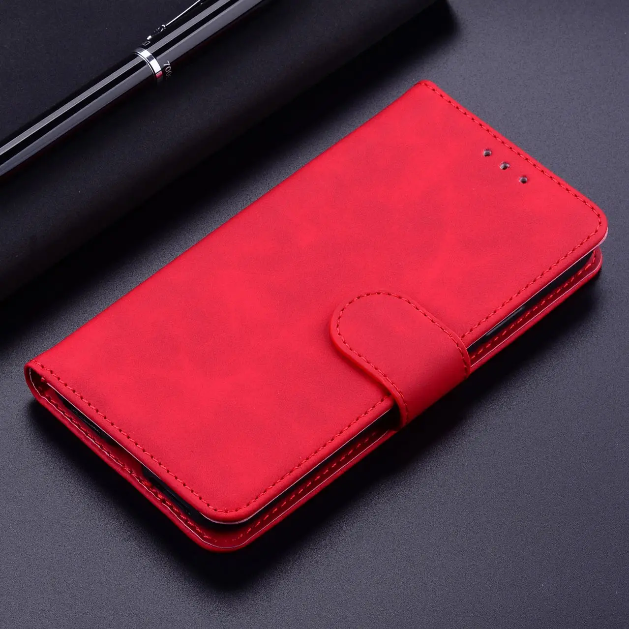 

Cute Leather Wallet For OPPO A5 A9 A53 A33 A8 A31 2020 A52 A72 A92 Reno 5 Pro 5G 5K Realme 5 5i 6i 7 7i Card Slot Flip Case D26F