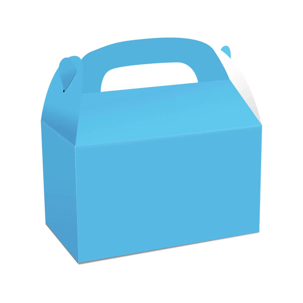 12pcs Kraft Paper Cake Boxes with Handle