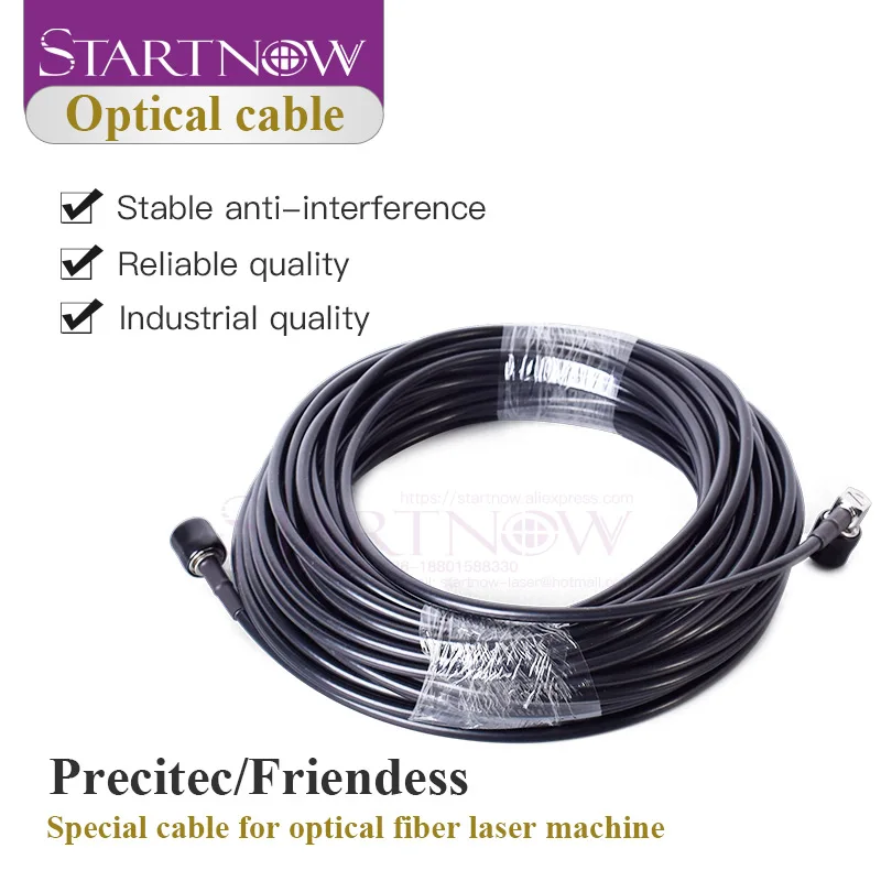 

Startnow 15 20 Meters/lot Optical RF Cable Precitec Four-core Wire Friendess BC Fiber Laser Metal Cutting Head Optic Fiber Cable