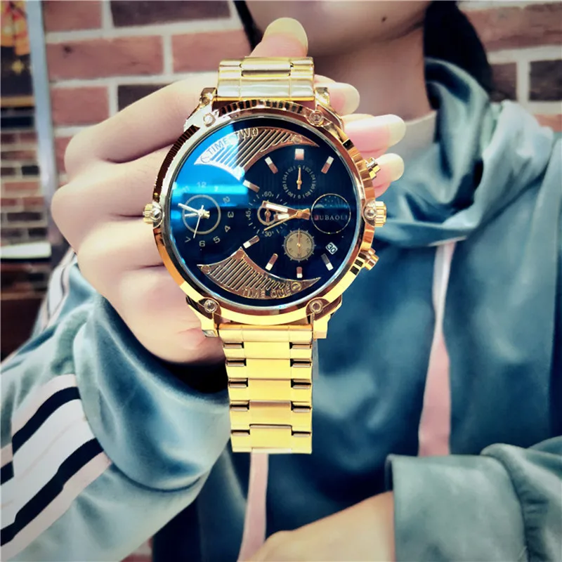 Best Watch for Men with Dual Time Display: A Real-World Review of the Brazilian Gold Sport Chronograph