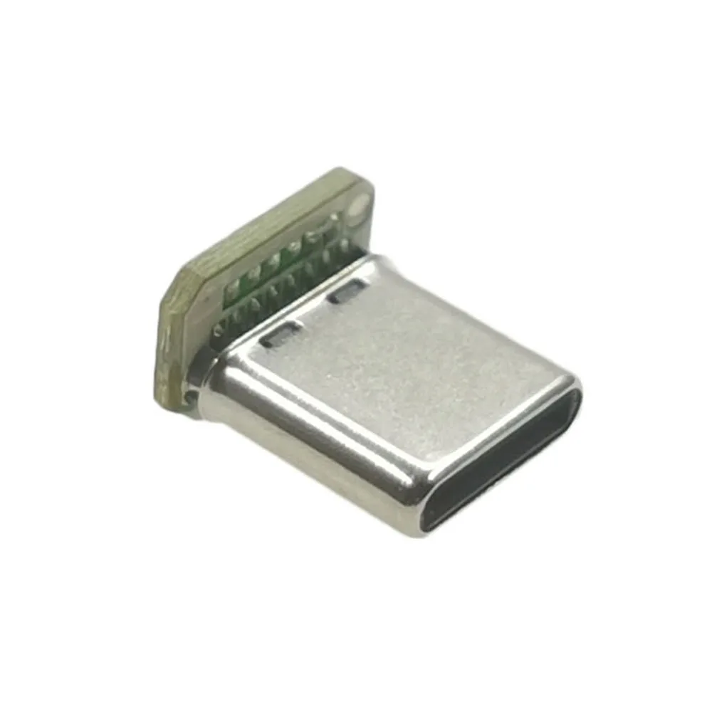 100 pz 16P USB 3.1 tipo C Jack maschio Patch Board verticale 16pin con PCB 3A Fast Charge USB-C connettore spina