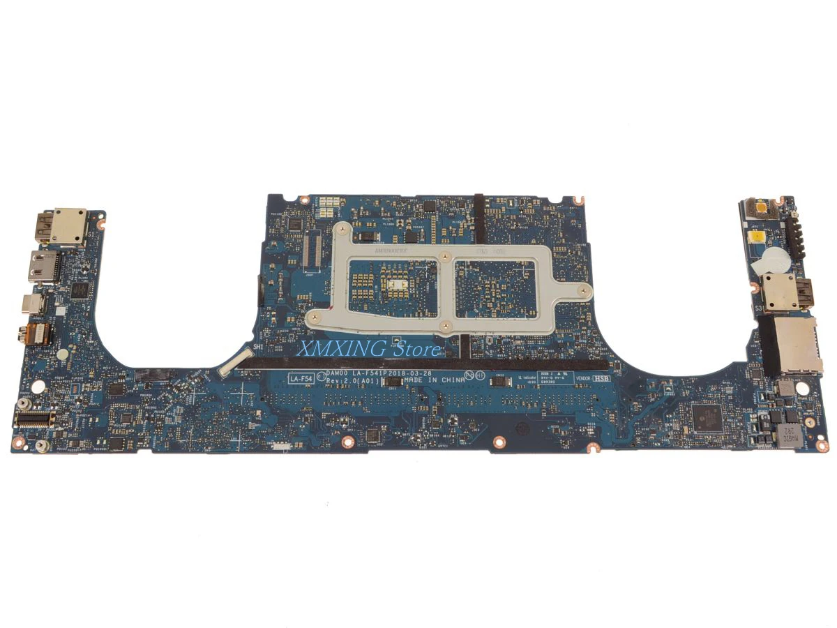 FULCOL สำหรับ DELL XPS Latitude 9570แล็ปท็อป CPU เมนบอร์ด I7-8750H LA-F541P CN-0YYW9X 0YYW9X YYW9X ทดสอบ100% ทำงาน