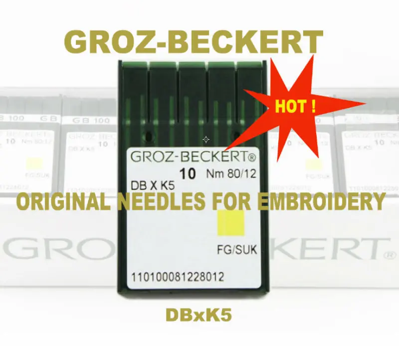 ORIGINAL GROZ-BECKET DB*K5 NEEDLE OF EMBROIDERY MACHINE