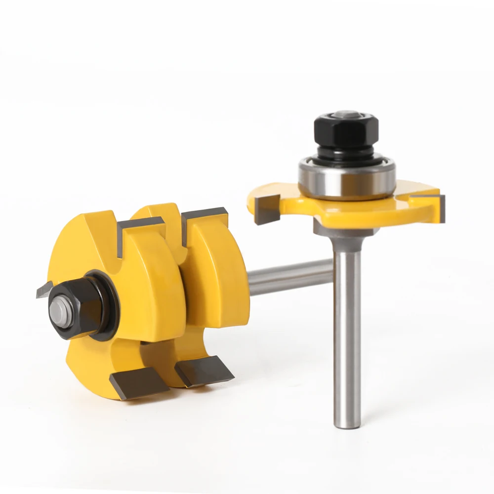 Imagem -06 - Tenon Cutter For Woodworking Tools Tongue And Groove Router Bit Grupo Grande Estoque até 11 in mm ou 4shank Pcs