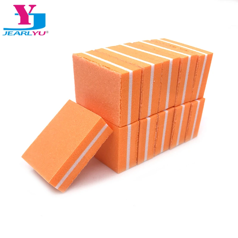 

50 Pcs Mini Sponge Nail File Emery Board Professional Buffer Block Sanding Polish Washable Manicure Portable Beauty Art Tool New
