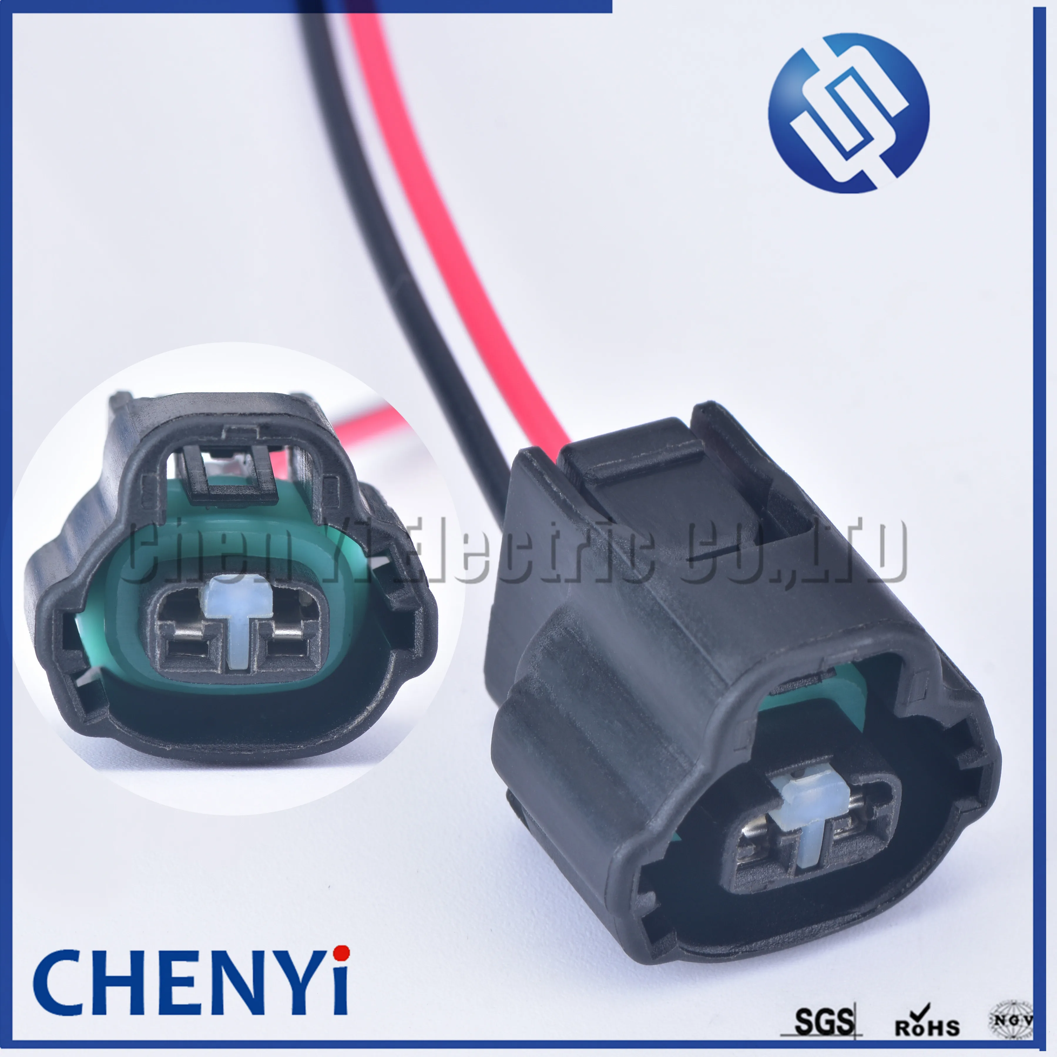 2 Pin Female Automotive Plug Wiring Connector 7283-7526-30 For Lexus Toyota VVT i Solenoid Connector 1JZ 2JZ 1UZ 3UZ with wires