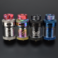 Dead Rabbit RTA Atomizer 4.5ml Capacity 25mm Diameter 316SS Single Coil or Dual Coils Rebuildable 510 E-Cigarette Vaporizer Tank