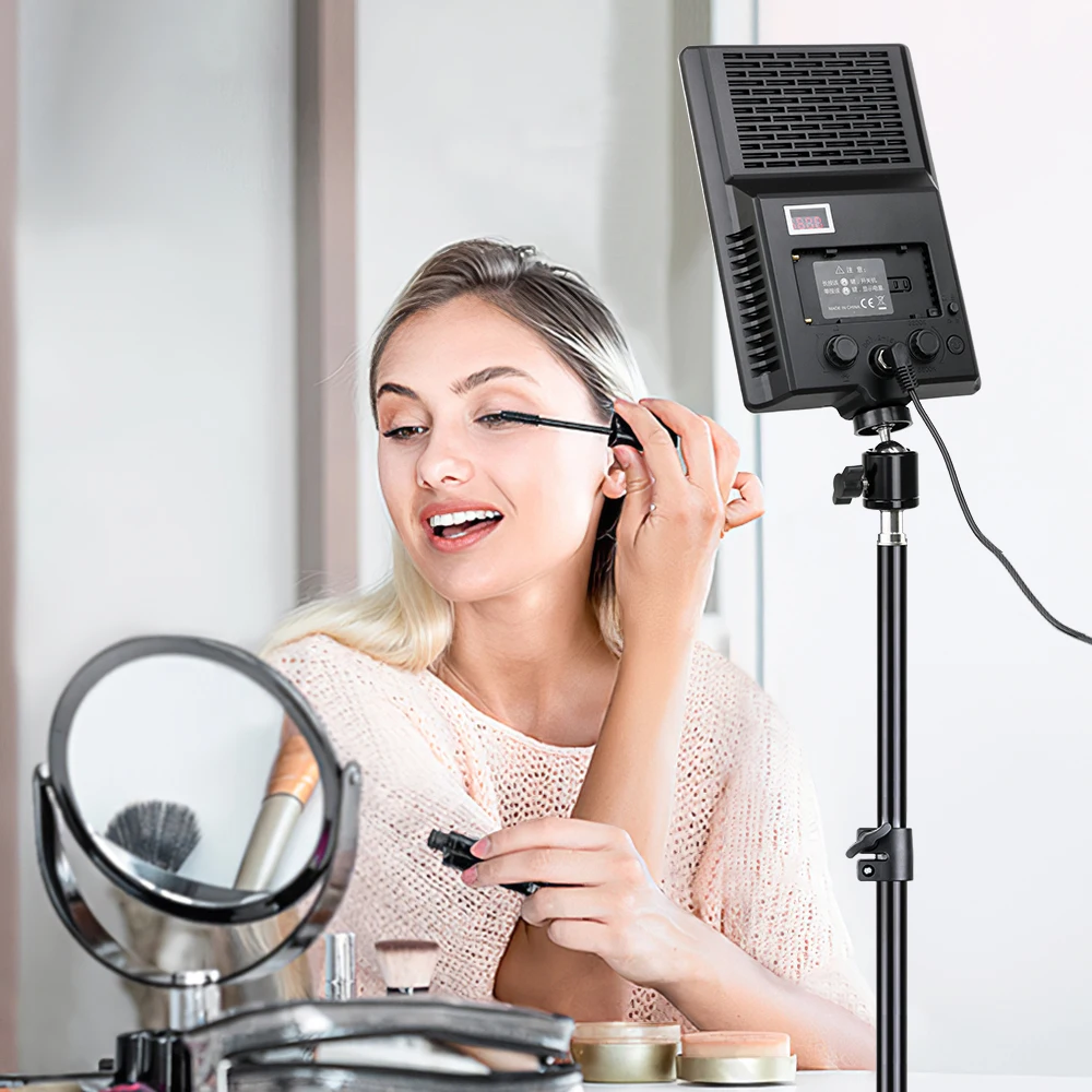 Chụp Ảnh Đèn Led Bảng Điều Khiển Video Chiếu Sáng Với Ánh Sáng 1.5M Giá Đỡ 3 Chân Đế Cho Chụp Ảnh Phòng Thu Hình Trò Chơi Tạo Nên Sống phát Trực Tuyến