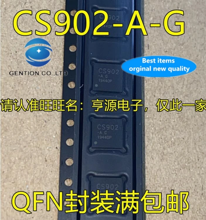 10PCS CS902 CS902-A-G CS902-A-R  chip QFN logic board can play in stock 100% new and original