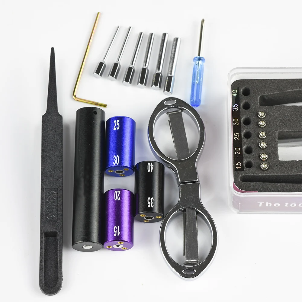 DIY Tool Kit Set Rod Jig Resistance Wire Koiler Coil CW 20/25/35 Winding Pliers for Magic Stick RBA RDA RTA