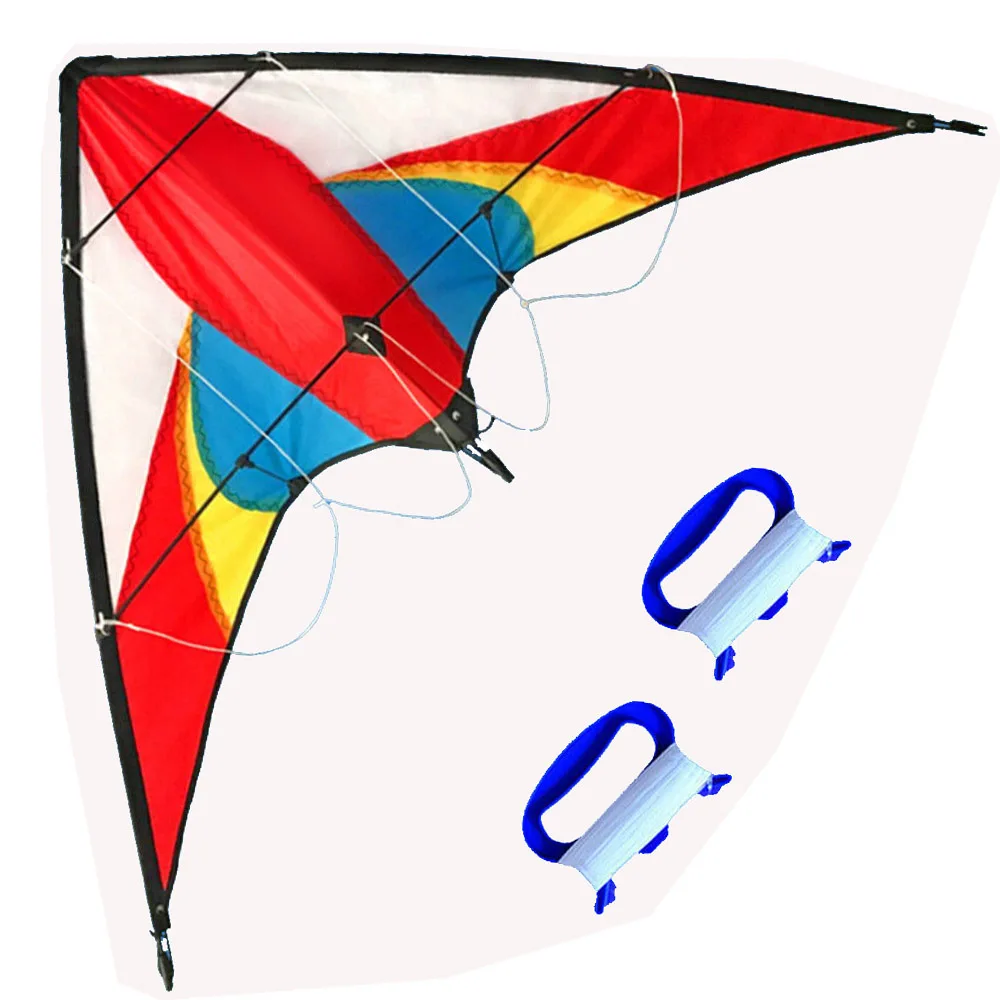 NEW Arrive 48 Inch Professional Dual Line Stunt Kite With Handle And Line Good Flying Factory Outlet