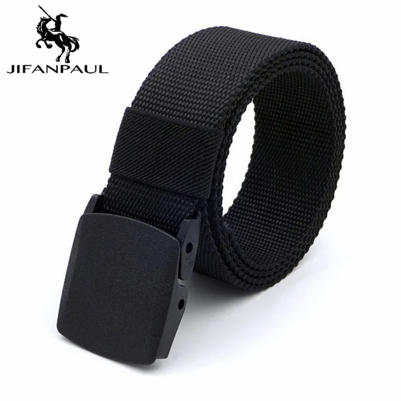 

JIFANPAUL tactical belt men and women outdoor sports mountaineering hiking biking belt high quality nylon fashion tactical belt