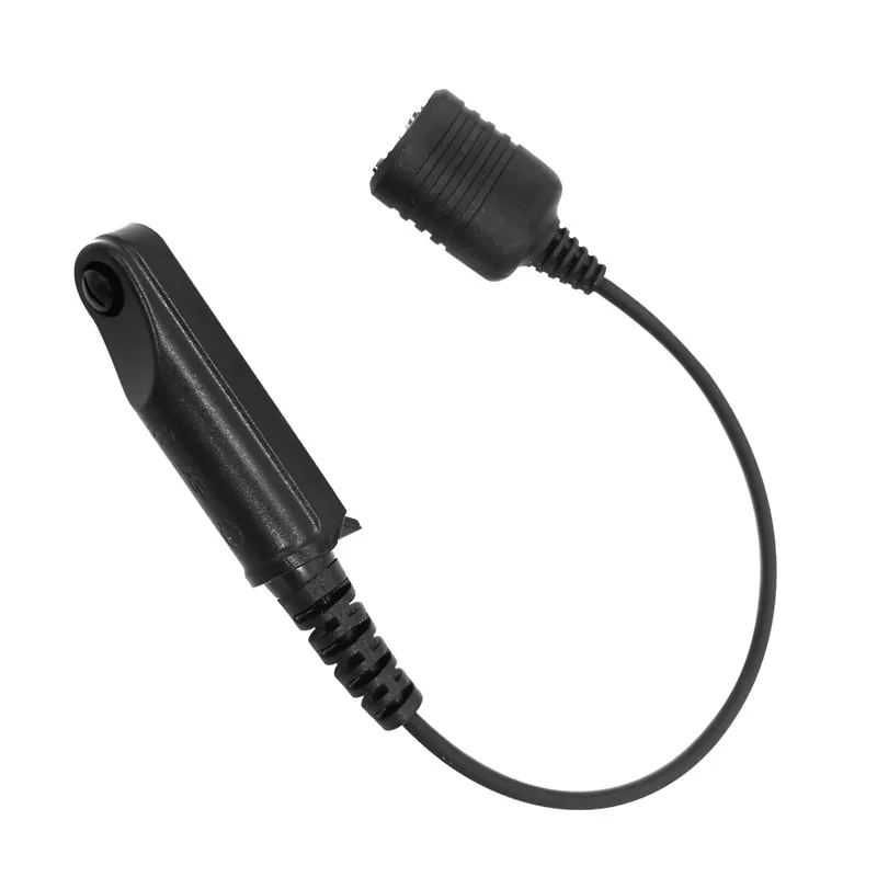 Walkie Talkie Audio Cable Adapter, Compatible with Baofeng BF-9700, UV-9R + Plug to Kenwood HYT TYT, UV-5R, 2Pin Headset Port