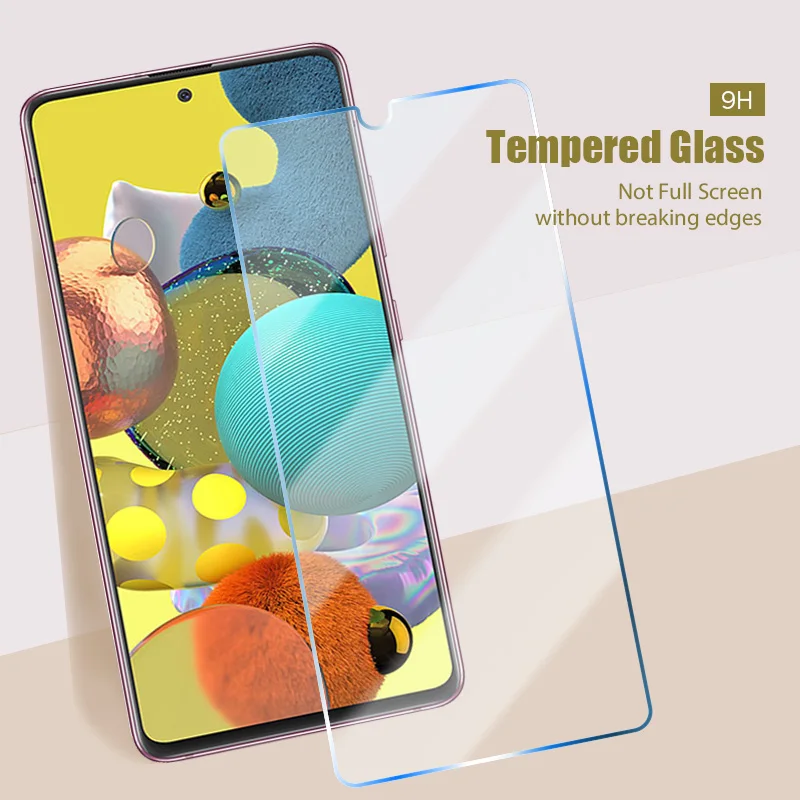 9H Glass for Galaxy A50 A70 A40 A30S A20 A10 Screen Protectors for Samsung A51 A71 5G A41 A31 A21S A11 Tempered Protective Glass