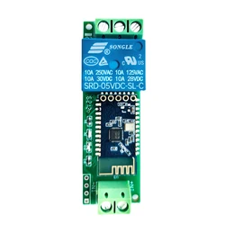 1 Channel 5V 12V Relay Module ESP8266 for Bluetooth Relay Module Internet of Things Smart Home Mobile APP Remote Control Switch