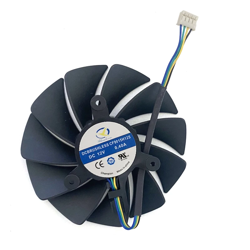 Cooling Fan For ZOTAC GeForce RTX 3070 Twin Edge RTX 3060 Twin Edge OC RTX 3060Ti 8G 100MM 89MM CF9015H12S 4IN Graphics card fan