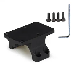 Tactical 25.4mm 30mm rifle scope mount red dot sight base bracket set airsoft airgun hunting plate