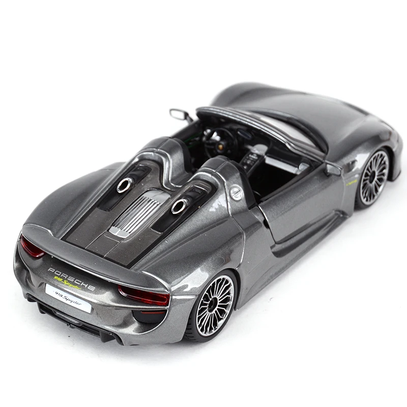 Bburago 1:24 Porsche 918 Spyder Sports Car Static Die Cast Vehicles Collectible Model Car Toys