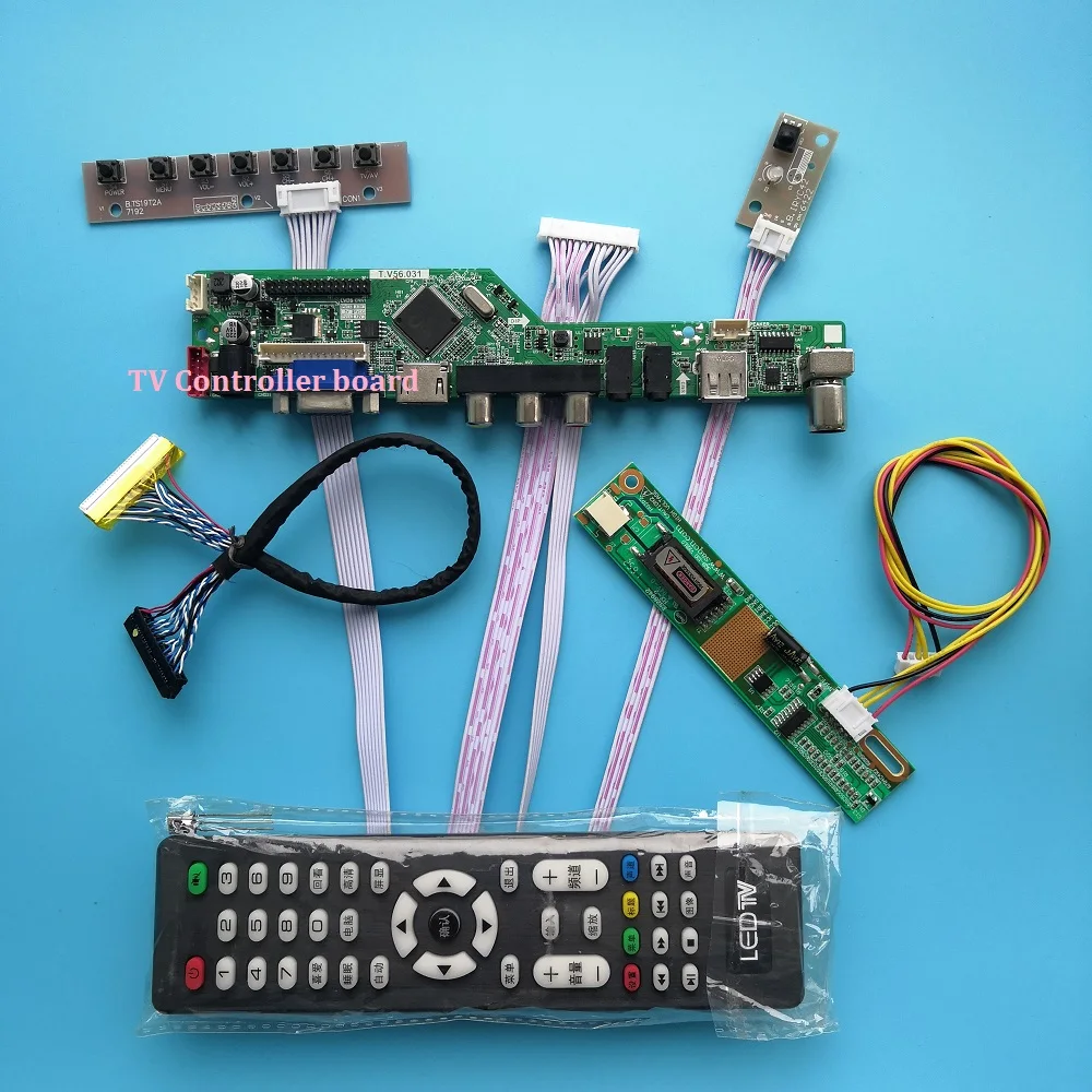 

For LP154WE2-TLB2/TLA1 LP154WE2 TL VGA Controller Board AV 1CCFL 15.4" Interface Module 30pin Signal USB Resolution TV 1680X1050