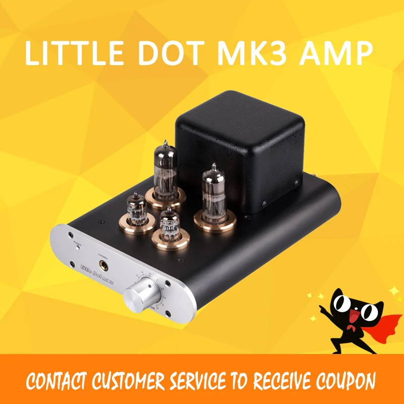 

Little Dot MKIII MK3 Tube Headphone Amplifier 5654+6H6PI DUAL VACUUM TUBE HEADPHONE AMPLIFIER Class A Power Preamps DAC