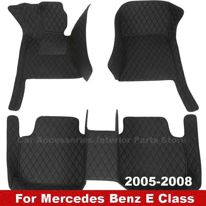 

Car Floor Mats For Mercedes Benz E Class 2005 2006 2007 2008 Custom Foot Pads Automobile Accesorios Para Auto Interior parts