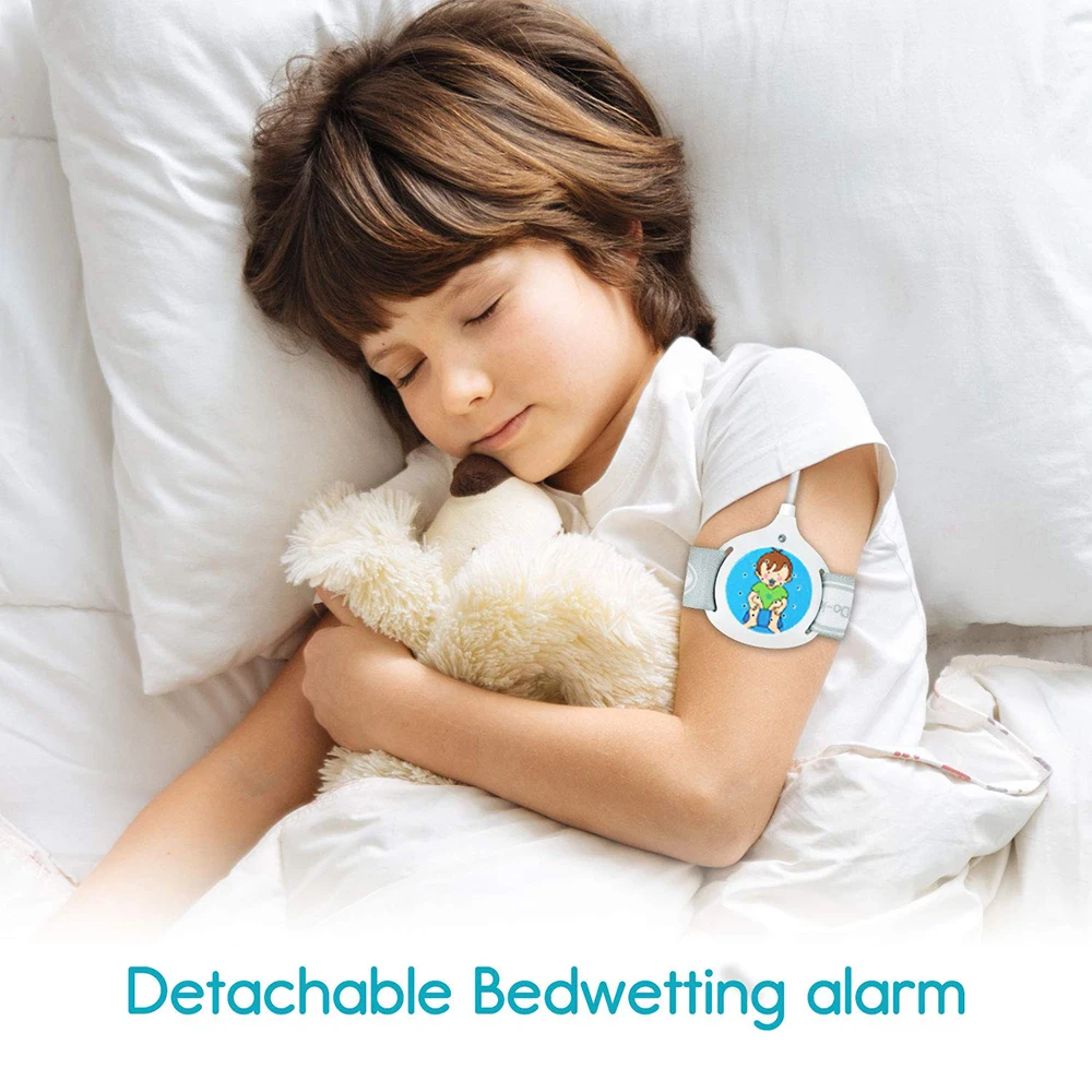 Modo-rei ma-108 melhor tratamento de enurese de alarme de enurese bedwetting sensor incontinência auxiliares para o bebê meninos meninas