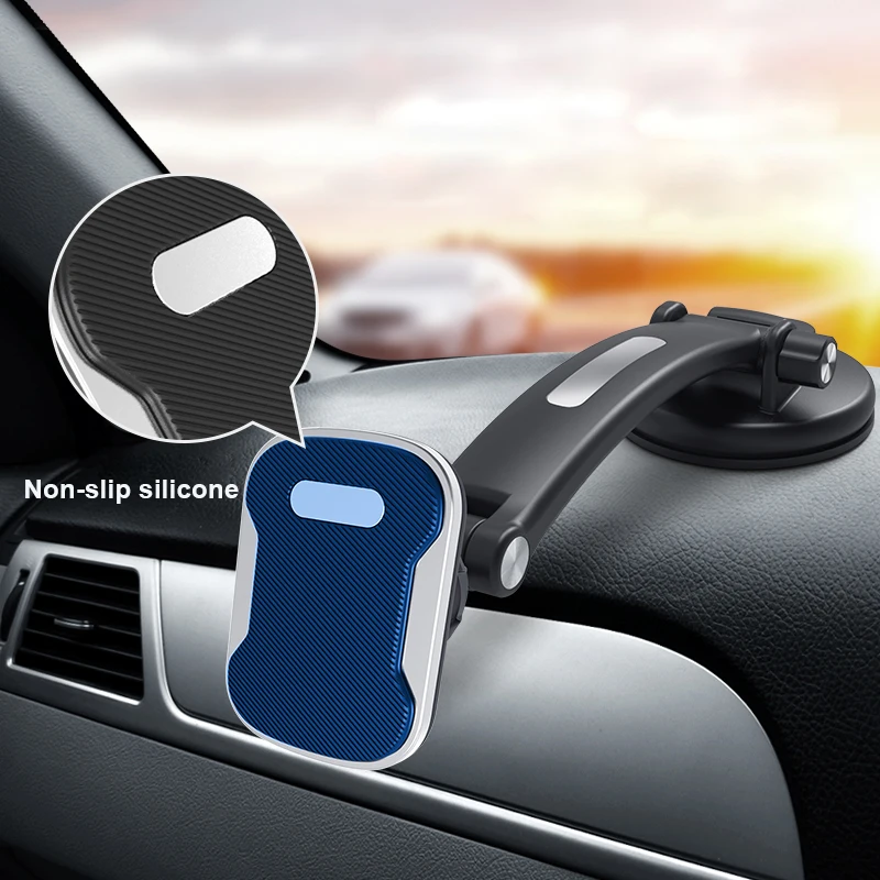 New Car Windshield Mount Holder Magnetic Dashboard Holder Cell Phone Holder Long Arm Stand For Phone Magnet Car Phone Holder