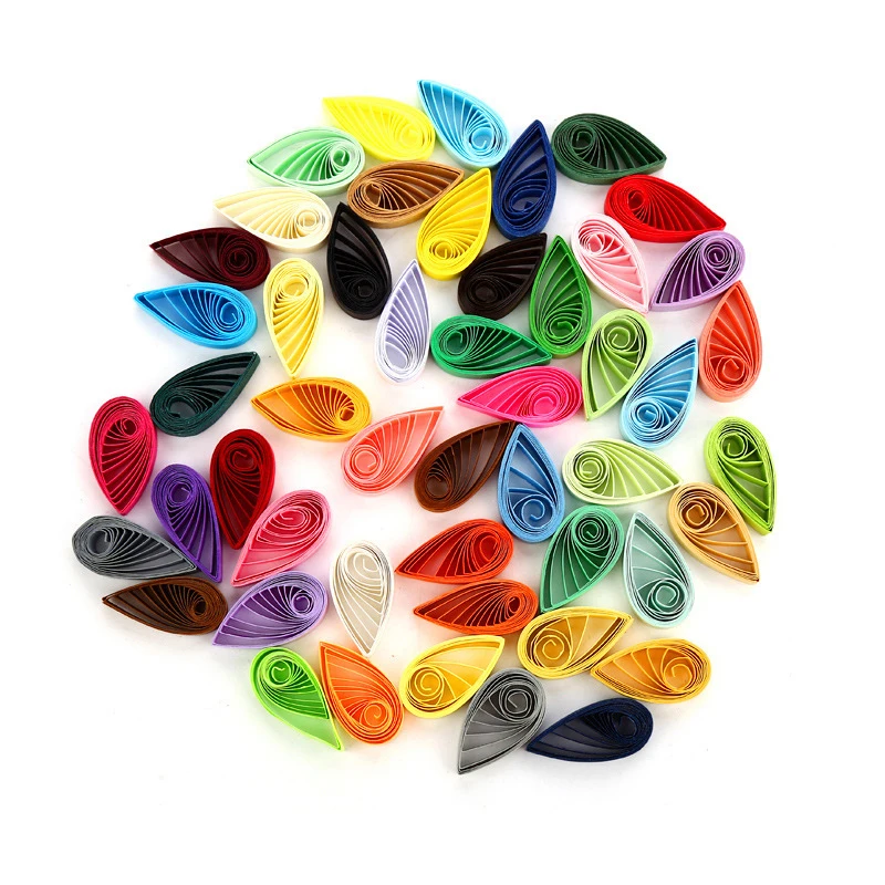 NUBECOM Monochrome Craft Paper for DIY, Lucky Star Origami 120 Stripe, Artwork, Flower Quilling Paper, Handmade Supplies, 3mm