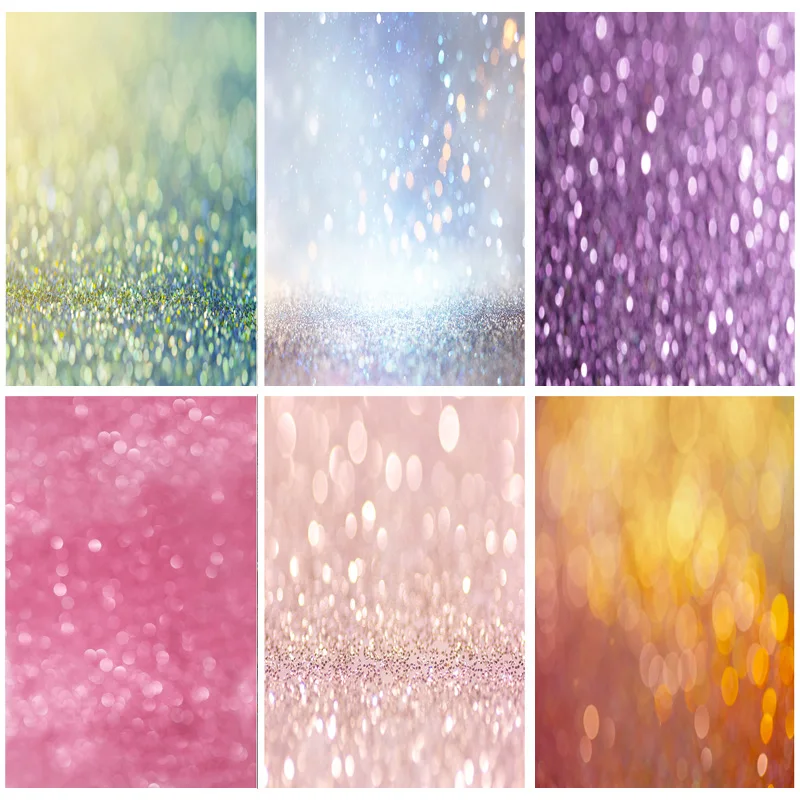 

ZHISUXI Vinyl Custom Photography Backdrops Prop Glitter Facula Light Spot Theme Photography Background 21318TTU-04