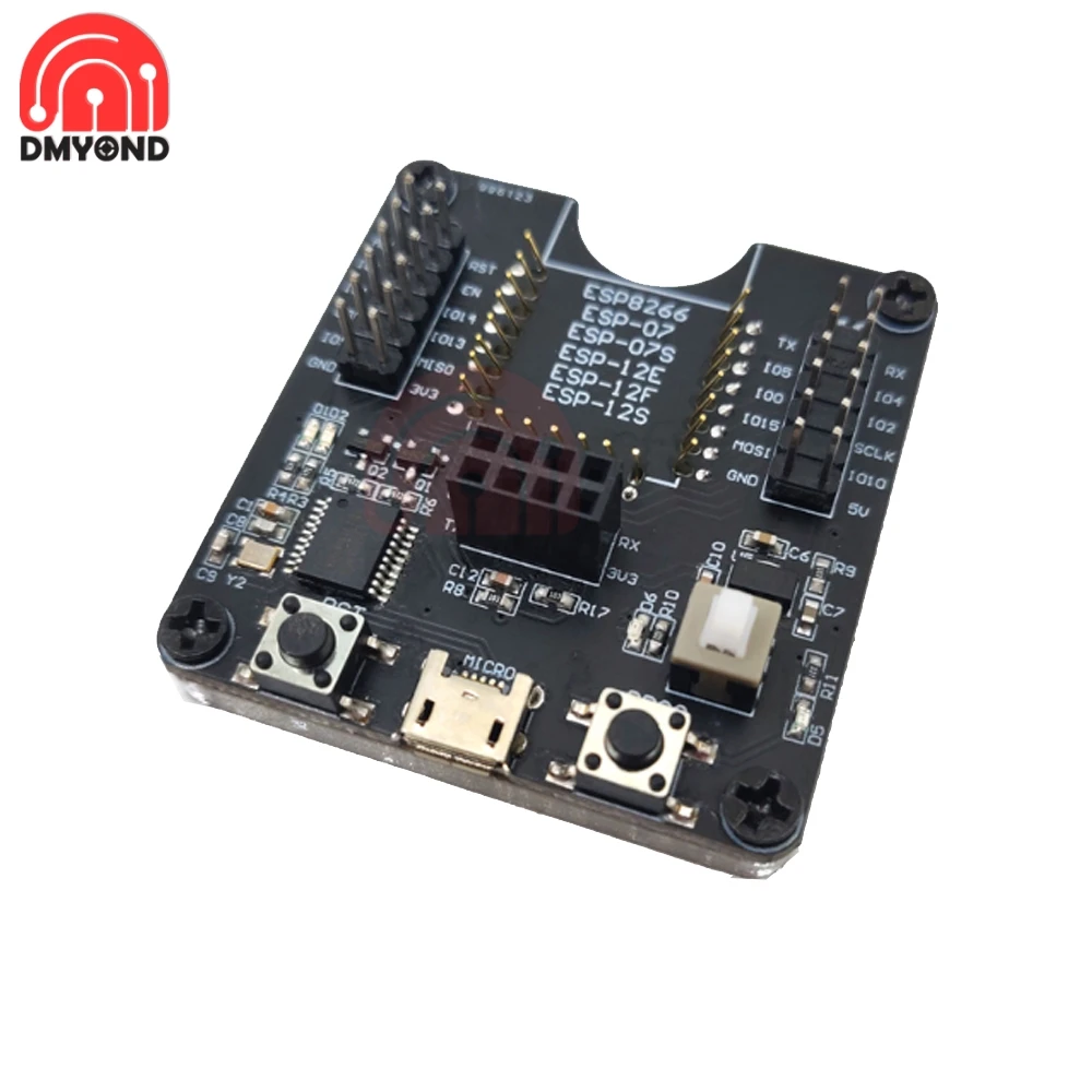 ESP8266 Test Board Development Board WIFI Module Burner For ESP-01 ESP-01S ESP-12E ESP-12F ESP-12S ESP-18T Wireless Transceiver