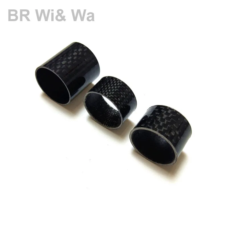 BR Wi & Wa    Carbon fiber tube  for reel seat and  Fishing  rod DIY Repair carbon tube  5pcs