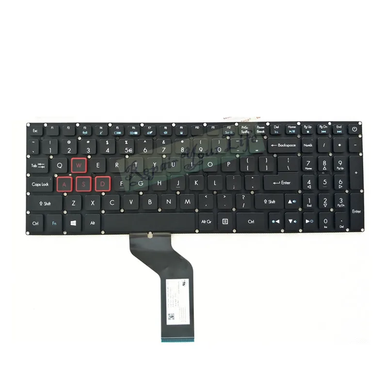 

New Replacement Keyboards for Acer Aspire V17 Nitro BE VN7-793 793G VX 15 VX15 VX5-591G US backlit keyboard PK131TY1B00 Original