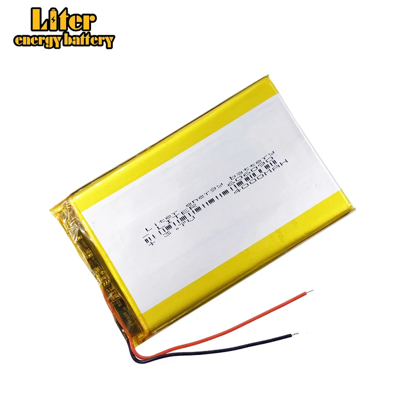 3.7v 4000mAh 606090 Rechargeable Lipo Battery For GPS MP4 Camera Power Bank Tablet Electric Toys PAD DVD Lithium Polymer Battery