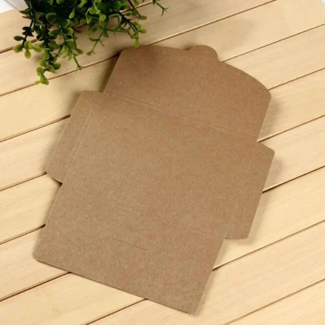 10pcs/lot new Vintage Kraft Paper DIY Multifunction Envelope Postcard bag Package box students diy tools packaging box wholesale