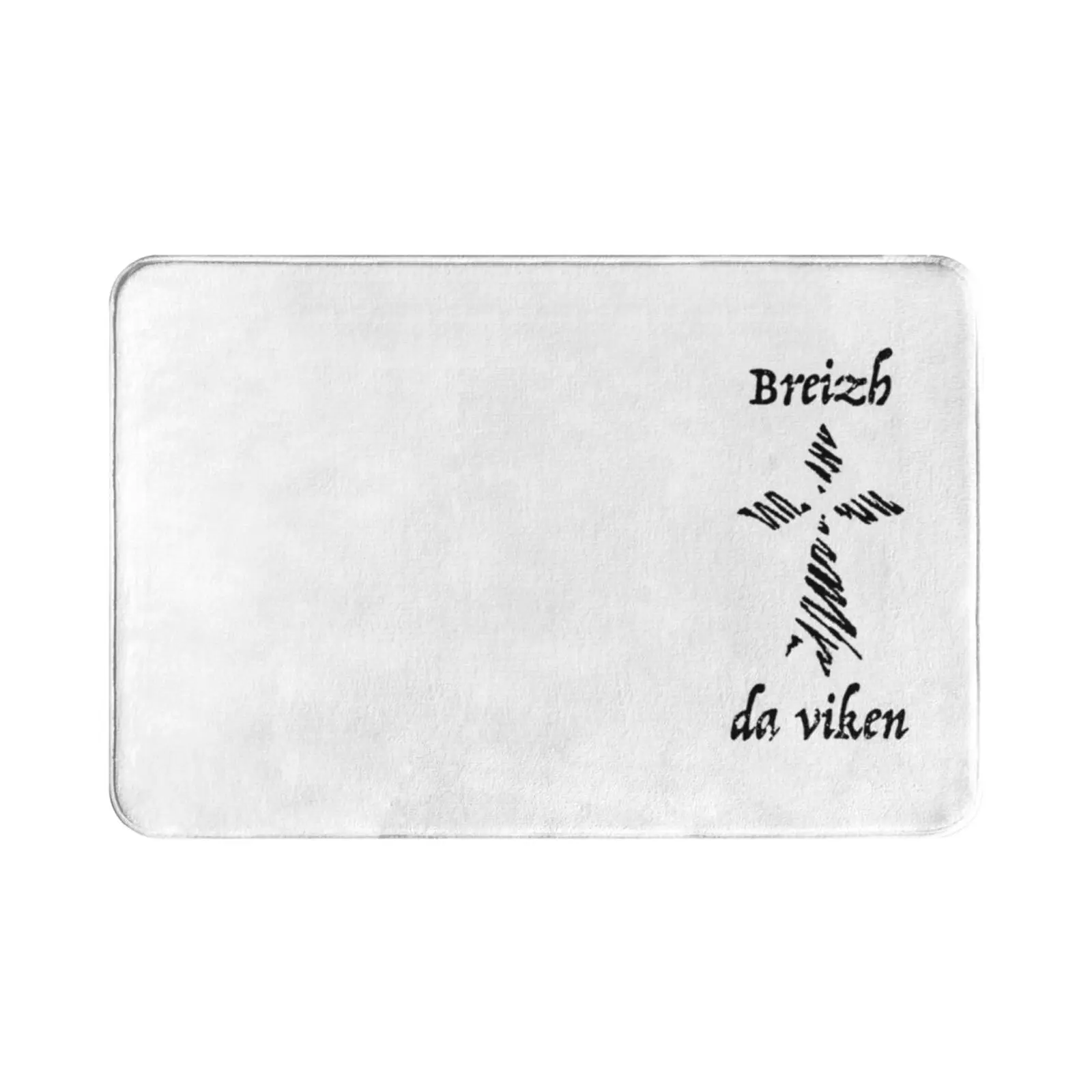 Breizh Da Viken Carpet Mat Rug Cushion Soft Breizh Bzh Bretagne Breizh Da Viken Celt Hermine