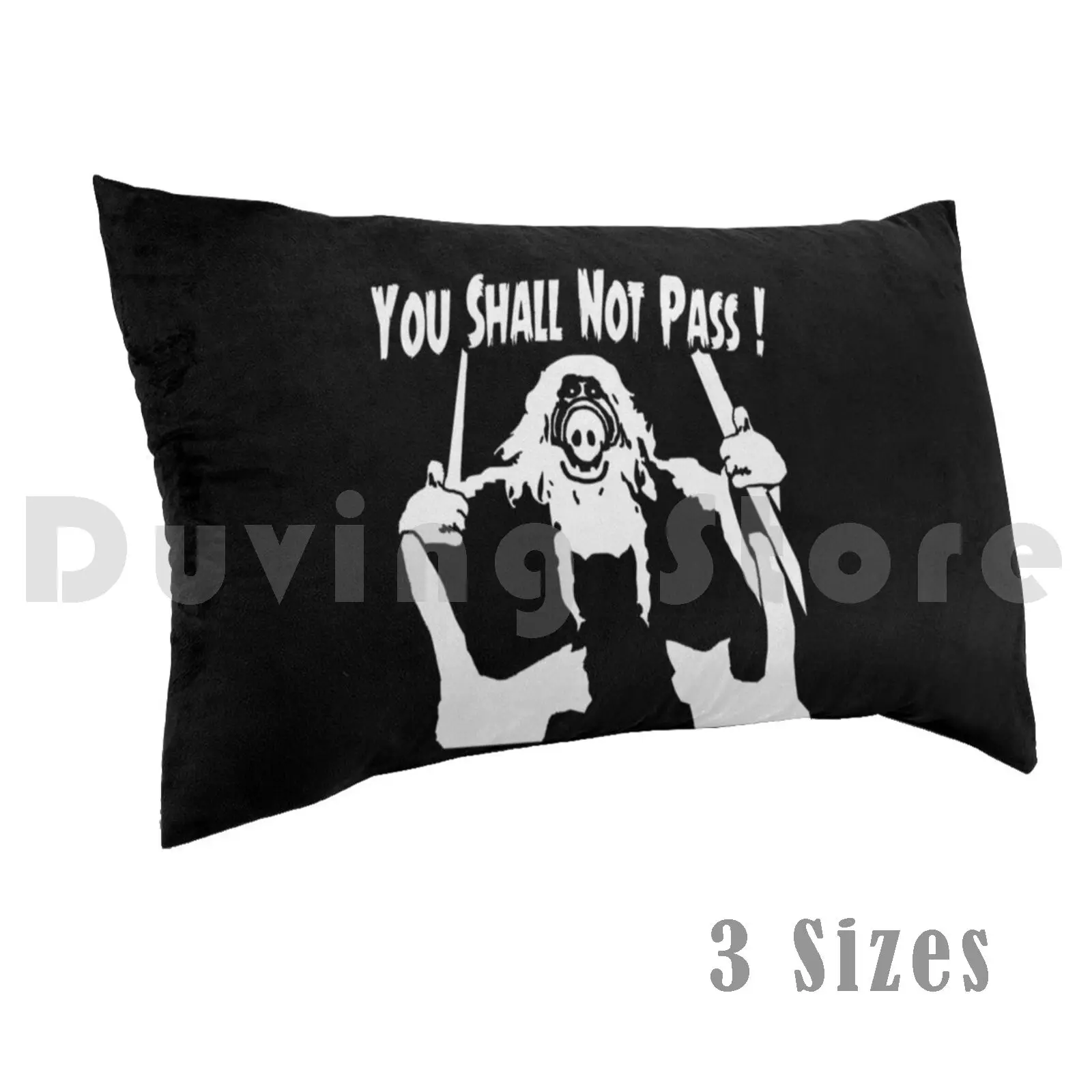 Pillow Case DIY 50*70 Geek Cat Extraterrestrial Cinema Literature Lord Alf Sitcom Magic