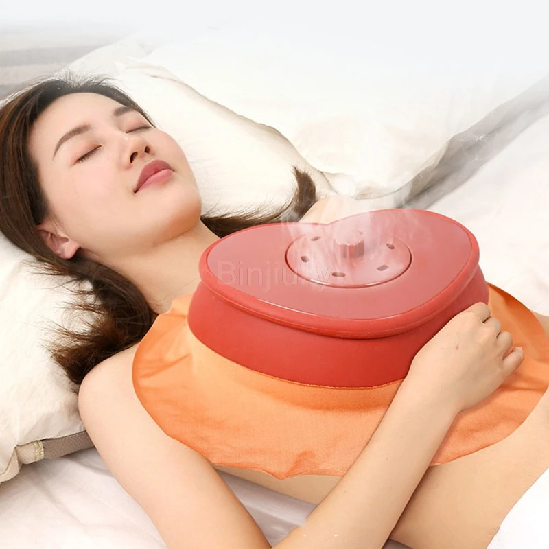 Palace Moxibustion Cans Large Breast Moxibustion Box Relieve Abdomen Cold Breast Disease Body Massager Moxa Warm Therapy