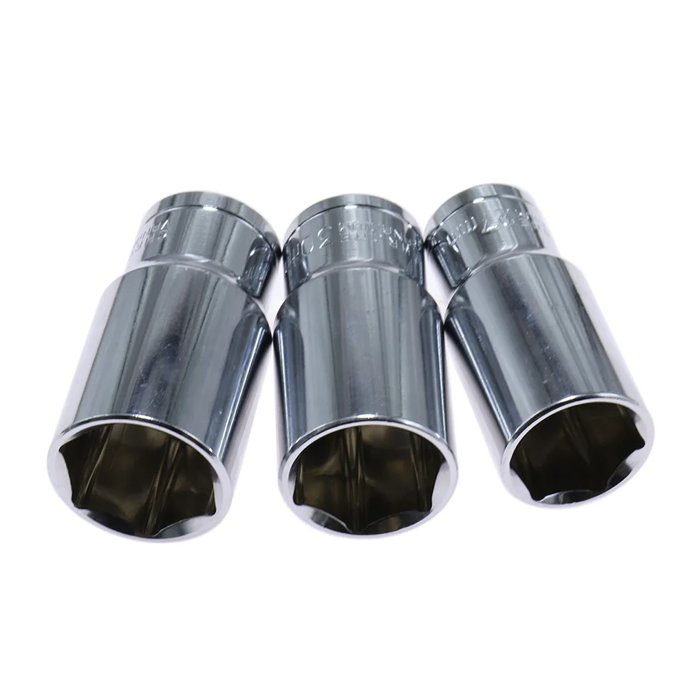 1 Buah 1/2 Inci 27 30 32Mm Enam Sudut Lengan Hex Dalam Kepala Soket untuk Kunci Pas Ratchet Alat Tangan Perbaikan Otomatis