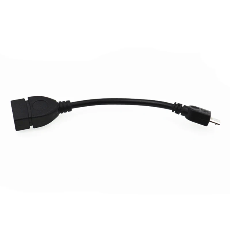 كابل V8 OTG microUSB إلى USB أنثى كابل microUSB OTG V8 OTG لنقل بيانات الهاتف أندريو