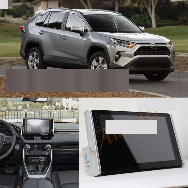 Android 10.0 GPS Navigation Radio DVD Player for Toyota RAV4 2019 Video Player Stereo Headuint GPS free map Built in Carplay dsp
