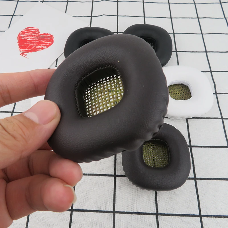 بطانة للأذن ل مارشال سماعات الأذن الرئيسية II 2 الكبرى-ii سماعة استبدال سماعة الأذن وسادة بولي Leather الجلود الإسفنج رغوة