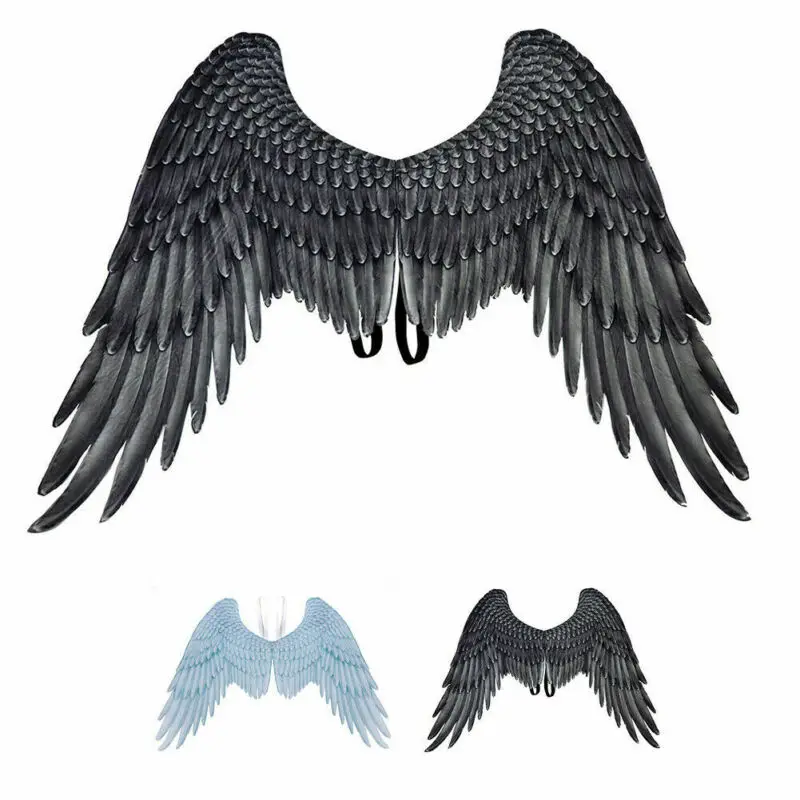 ขายร้อน3D Angel ปีกฮาโลวีน Mardi Gras Party เครื่องแต่งกาย Cosplay Props ตกแต่งสำหรับเด็กผู้ใหญ่