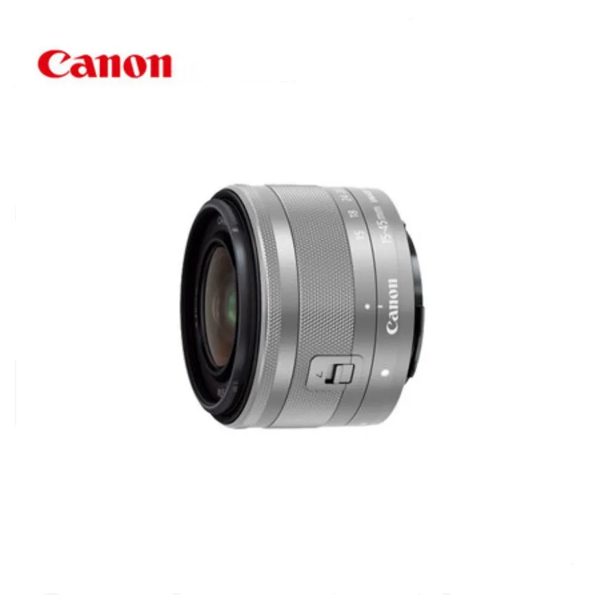 Canon 15-45mm Lens Canon EF-M 15-45mm f/3.5-6.3 IS STM lens For Canon M1 M2 M3 M5 M6 M10 M50 M100 camera