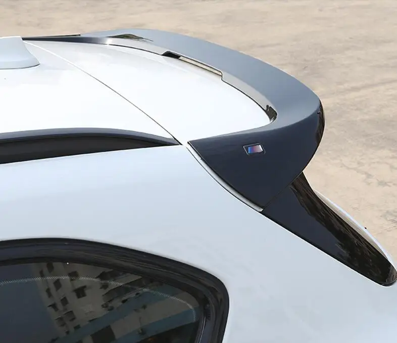 For BMW X1 F48 Spoiler 2017-2019 BMW 1 series hatchback ABS Material Car Rear Wing Primer Color Rear Spoiler For BMW X1 Spoiler