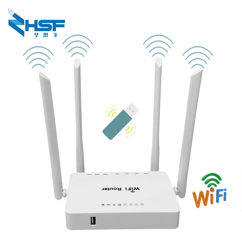 The unlocked 300Mbps Wi-Fi router is suitable for Huawei E8372 /3372 4G USB modem openvpn router zyxel keenetic omni II firmware